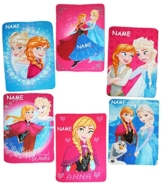 alles-meine.de GmbH Disney -  Frozen - die Eiskönigin  - Kuscheldecke / Fleecedecke / Schmusedecke - incl. Name - 100 cm * 140 cm - Decke aus Fleece - für Mädchen & Jungen - Pr.. - 1