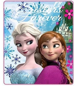 BERONAGE Frozen KUSCHELDECKE Anna & ELSA OVP Decke - 1