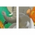Bilder Afrika Tiere Wandbild 150 x 100 cm Vlies - Leinwand Bild XXL Format Wandbilder Wohnzimmer Wohnung Deko Kunstdrucke Grün 5 Teilig -100% MADE IN GERMANY - Fertig zum Aufhängen 001853a - 7