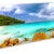 Canvas Geeks Leinwandbild, Motiv Paradies am Strand, 135cm Wide x 45cm high - 1