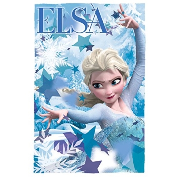 Disney wd19290 Frozen – ELSA 150 cm x 100 cm Polar Fleece Decke - 1