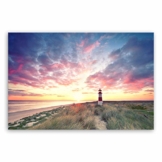 ge Bildet !!! SENSATIONSPREIS Hochwertiges Leinwandbild - Leuchtturm auf Sylt - 30 x 20 cm Einteilig | Angebote der Woche Geschenke für Frauen Geschenke für männer | - 1