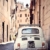 JUNIQE® Leinwandbild 20x30cm Autos - Design „Roma D2“ (Format: Hoch) - Leinwand, Bilder auf Leinwand & Leinwanddrucke von unabhängigen Künstlern - Fotografie & Foto Kunst - entworfen von Cordula Schaefer - 1