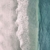 JUNIQE® Leinwandbild 20x30cm Strände - Design „Ocean Waves 1“ (Format: Hoch) - Leinwand, Bilder auf Leinwand & Leinwanddrucke von unabhängigen Künstlern - Naturbilder | Landschaftsbilder | Panorama - entworfen von Airpixels Media - 1