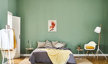 JUNIQE® Leinwandbild 40x60cm Füchse - Design „Vulpes vulpes“ (Format: Hoch) - Leinwand, Bilder auf Leinwand & Leinwanddrucke von unabhängigen Künstlern - Kunst mit Füchsen - entworfen von Róbert Farkas - 2