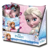 Kids Licensing – wd19149 – Set Geschenk – Kissen und Kuscheldecke mit dem Bild von Frozen - 1