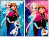 Kuscheldecke / Fleecedecke - Disney " Frozen - die Eiskönigin " - 100 cm * 140 cm - Decke aus Fleece - für Mädchen & Jungen - Schmusedecke - Prinzessin / Princess - Mädchendecke - Kinder Plaid Kinderdecke - völlig unverfroren Elsa Anna Arendelle - Olaf - Babydecke / Spieldecke / Krabbeldecke - 1