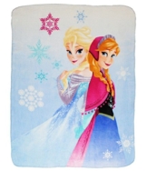 Kuscheldecke / Fleecedecke -  Disney Frozen - die Eiskönigin  - 110 cm * 140 cm - Decke aus Fleece - Schmusedecke - für Mädchen - Prinzessin Princess - Kind.. - 1