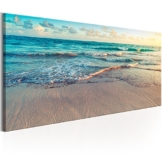 murando - Bilder Strand Meer 135x45 cm - Vlies Leinwandbild - 1 Teilig - Kunstdruck - modern - Wandbilder XXL - Wanddekoration - Design - Wand Bild - Landschaft Natur c-B-0358-b-a - 1