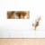 Panoramabild 150x50cm Tierfotografie – Roter europäischer Fuchs auf Leinwand exklusives Wandbild moderne Fotografie für ihre Wand in vielen Größen - 5