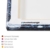 Posterlounge Leinwandbild 30 x 20 cm: Strandkörbe am Ostseestrand von Editors Choice - fertiges Wandbild, Bild auf Keilrahmen, Fertigbild auf echter Leinwand, Leinwanddruck - 3