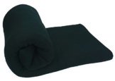 Betz Luxus Fleecedecke Kuscheldecke Größe 130x170 cm Farbe schwarz - 1