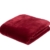 Gözze Premium Cashmere-Feeling Wohn- und Kuscheldecke, 130 x 170 cm, Rot, 40128-37-130170 - 1