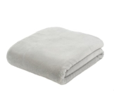 Gözze Premium Cashmere-Feeling Wohn- und Kuscheldecke, 130 x 170 cm, Silber, 40128-90-130170 - 1