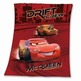 Familando schöne Disney Cars Fleecedecke Decke 110x140cm rot 753017033 - 1