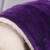 Bedsure Flauschige Kuscheldecke 150x200cm Violett Lila Decke mit super weiche Sherpawoll, Zweiseitige Flauschige Sofadecke, Leichte Mikrofaser Fleece Decke Überwurf für Sofa und Couch - 4
