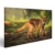 islandburner Bild Bilder auf Leinwand junger Fuchs im Wald Poster, Leinwandbild, Wandbilder - 1