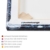 Posterlounge Leinwandbild 160 x 120 cm: Schwarzer Fuchs von Nouveau Prints - fertiges Wandbild, Bild auf Keilrahmen, Fertigbild auf echter Leinwand, Leinwanddruck - 4