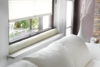 Zugluftstopper für Fenster aus 100% Schurwolle (120x10x5cm, Natur) - 1