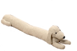 Zugluftstopper Hund 90cm (beige) - 1